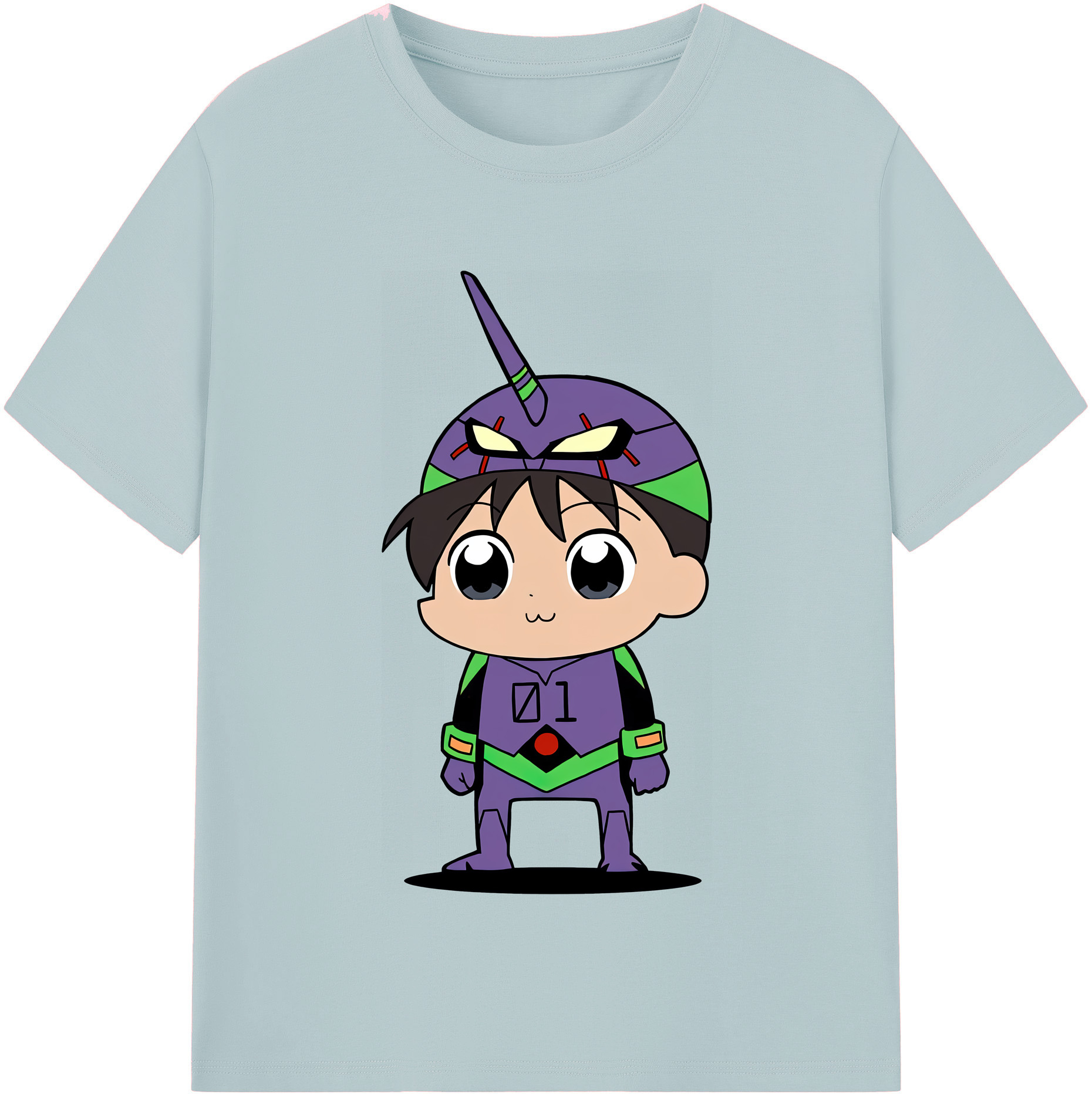 （画像用） EVA 新世紀エヴァンゲリオン 綿100％半袖Tシャツ（フロントプリント）